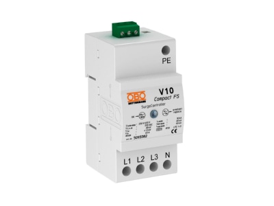 Product image OBO V10 COMPACT FS Surge protection for power supply
