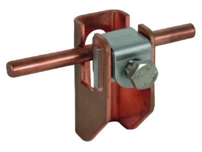 Produktbild 1 Dehn FRH116 10 WA11 B7 CU Flachband Rundltg  Halter Cu