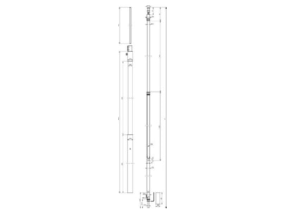 Mazeichnung 1 Dehn HVI LI 20 L6M 819255 DEHNcon H HVI light Ltg  SR1990FSP500GFKALV2A HVI LI 20 L6M819255
