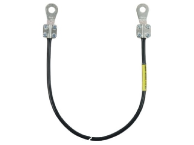 Produktbild 2 Dehn EL16 L1 05M 2KSG 10 Erdungsleitung 16qmm  L 1 0m