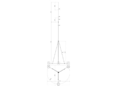 Mazeichnung 2 Dehn FS D40 22 16  105750 Fangstange 10 7500ALDBSKBSTTZN FS D40 22 16 105750