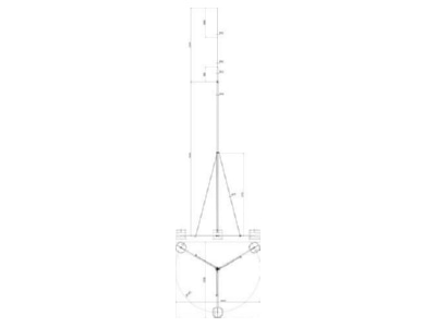 Mazeichnung 3 Dehn FS D40 22 16  105750 Fangstange 10 7500ALDBSKBSTTZN FS D40 22 16 105750