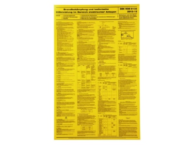 Produktbild 2 Dehn WHS AH MB BBE 700053 Warn  Hinweisschild   Merkblatt      WHS AH MB BBE700053