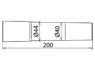 Dimensional drawing 1 DEHN 785121 Accessories for safety equipment
