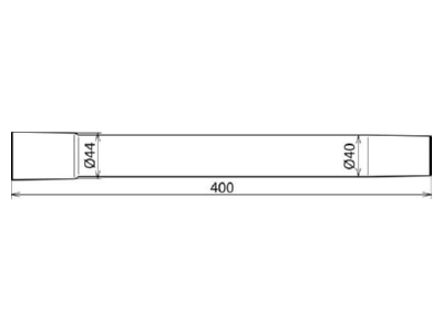 Dimensional drawing 3 DEHN 785122 Accessories for safety equipment