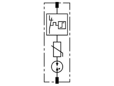 Circuit diagram 1 DEHN 952029 Surge protection for power supply
