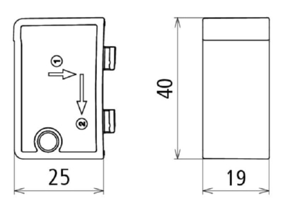 Schaltbild 2 DEHN DPA MOD IRCM Adapter zu DPA CL8 EA 4PPOE
