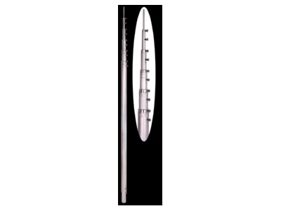 Produktbild 2 DEHN FS T D60 7000 8000AL Fangstange L1 8m   8 0m