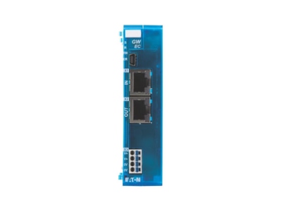 Front view Eaton XN 312 GW EC Fieldbus communication module
