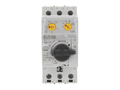 Product image front 1 Eaton PKE12 XTU 1 2 Motor protective circuit breaker 1 2A
