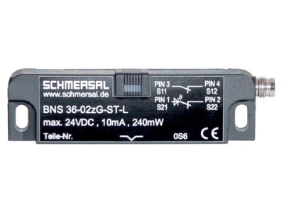 Produktbild Schmersal BNS 36 02ZG ST L Sicherheits Sensor BNS 36