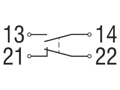 Wiring plan Schmersal EX Z4VH 335 11Z 3G D End switch
