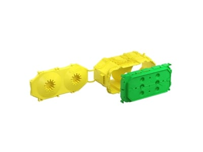 Product image Kaiser 1269 04 One gang box B1  2 part
