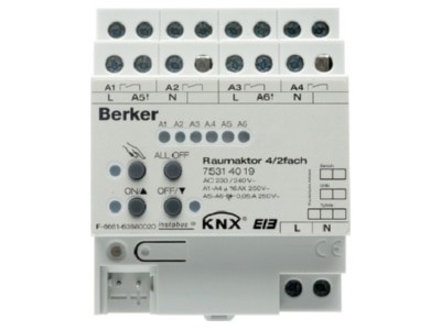 Product image 2 Berker 75314019 EIB  KNX heating actuator