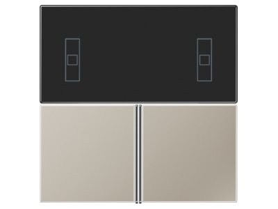 Product image Jung ES 4093 TSA Cover plate for switch stainless steel
