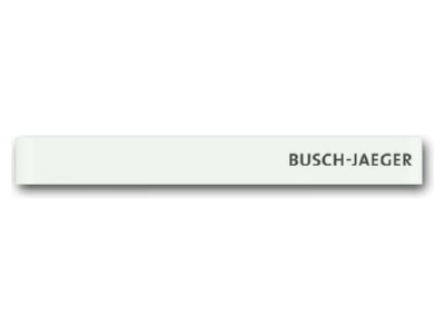 Produktbild Busch Jaeger 6349 811 101 Abschlussleiste unten mit Kennzeichnung
