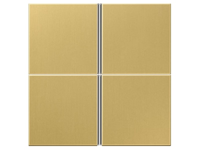 Product image Jung ME 2404 TSA C Cover plate for switch brass
