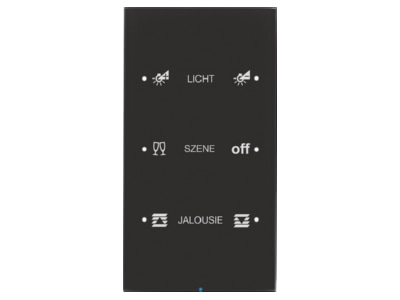 Produktbild 2 Berker 75143155 Touch Sensor 3fach Glas schwarz