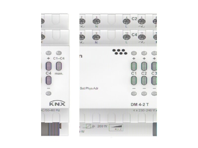 Produktbild Theben DM 4 2 T KNX Dimmaktor 4 fach