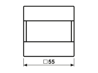 Mazeichnung Jung A 3181 KNX Automatik Schalter 1 10m Standard