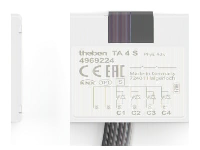 Product image Theben TA 4 S KNX EIB  KNX touch sensor 
