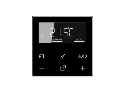 Product image Jung BT A 1791 SW Room clock thermostat 5   30 C

