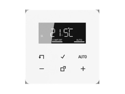 Product image Jung BT CD 1791 WW Room clock thermostat 5   30 C
