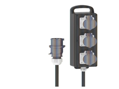 Product image 1 Bals 53525 CEE Socket combination portable IP44
