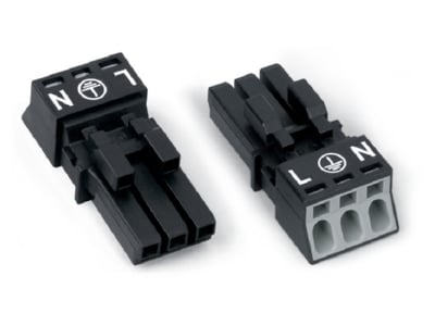 Product image WAGO 890 203 Connector plug in installation 3x1 5mm 
