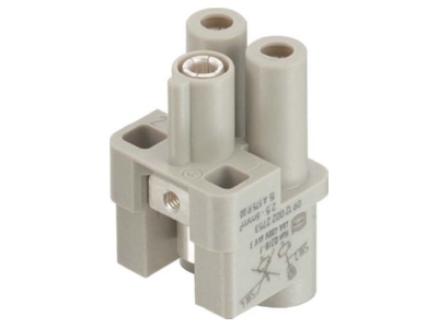 Product image 1 Harting 09 12 002 2753 Socket insert for connector 2p
