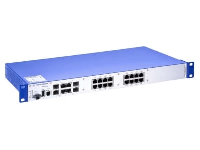 Produktbild Hirschmann MACH104 16TX PoEP E Gigabit Ethernet Switch ohne red  Netzteil