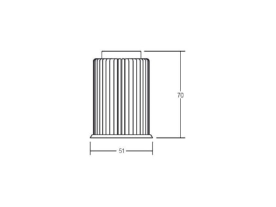 Mazeichnung Brumberg 12965003 LED Reflektor MR16 350mA 38Gr d2w