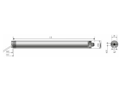 Product image 2 Somfy 1242193 Tube mounted motor 4Nm