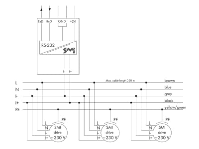 Circuit diagram WAGO 789 912 Signal converter