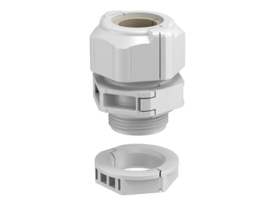 Produktbild OBO V TEC TB25 11 13 Kabelverschraubung teilbar  mit Gegenm 