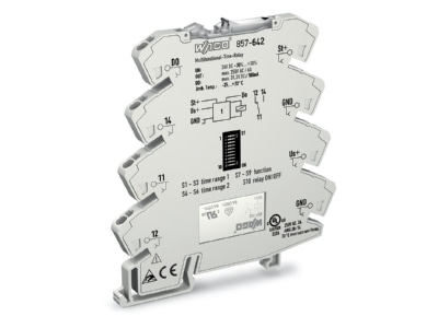 Product image WAGO 857 642 Timer relay 0 1   360000s DC 24V
