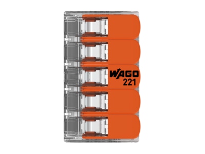 Product image 3 WAGO 221 615 Push in wire connector
