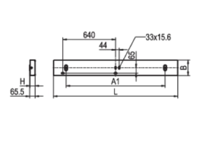Line drawing Ridi Leuchten EL AS1547ND  0627853 Ceiling  wall luminaire EL AS1547ND 0627853
