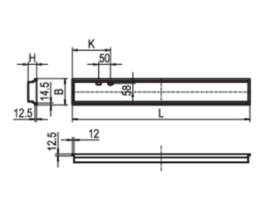 Line drawing Ridi Leuchten EL EPS1548N  0828108 Ceiling  wall luminaire EL EPS1548N 0828108
