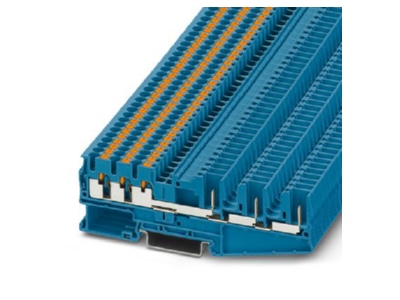Product image Phoenix PT 2 5 HEXA 3P BU Feed through terminal block 5 2mm 24A
