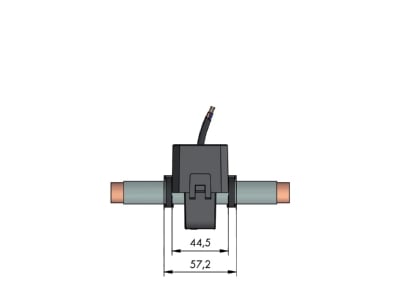 Dimensional drawing 1 WAGO 855 4105 250 101 Amperage measuring transformer 250 5A
