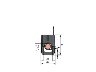 Dimensional drawing 2 WAGO 855 4105 250 101 Amperage measuring transformer 250 5A