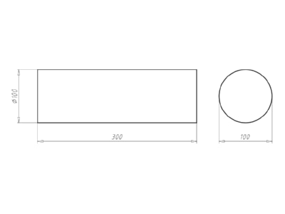 Dimensional drawing Kaiser 9473 95 Accessories for fire partitioning