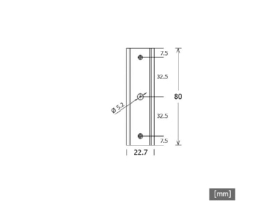 Mazeichnung LTS NEO As S 9500 323 LA Laengsverbinder