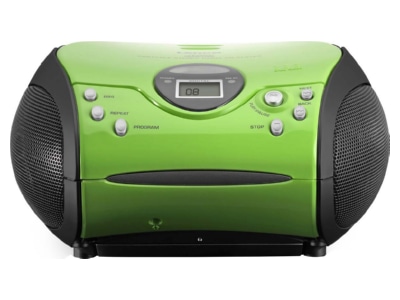 Produktbild Lenco SCD 24 green black UKW Radio m CD stereo gruen schwarz