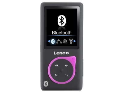 Produktbild Lenco XEMIO 768 PINK MP3 Player mit Bluetooth 8GB