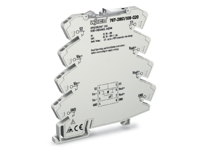 Product image detailed view WAGO 787 2861 108 020 Current monitoring relay
