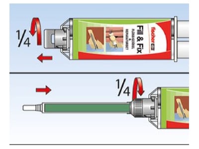 Detailed view 15 Fischer DE Fill Fix B  VE6  All purpose plug 8x10 5mm Fill Fix B  quantity  6 
