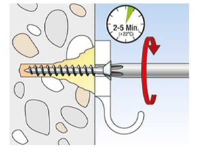 Detailed view 16 Fischer DE Fill Fix B  VE6  All purpose plug 8x10 5mm Fill Fix B  quantity  6 