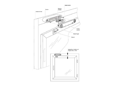 Circuit diagram Eberle INSTAT 868 r1F Accessories for room thermostat clock